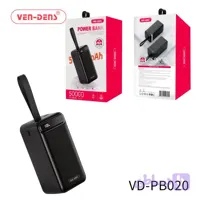 پاوربانک 50 هزار میلی آمپر VEN-DENS مدل VD-PB020