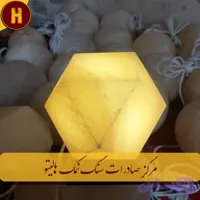 چراغ خواب سنگ نمک مدل چند وجهی کوچک 50 عدد