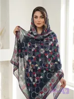:شال نخی ریچموند (Richmond) طرح هندسی شنل کاراشیک
