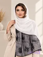 شال مزونی دو تیکه خامه دوزی شیک