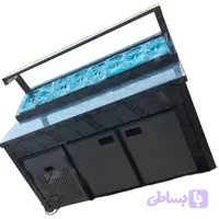 تاپینگ پیتزا صنعتی استیل درخشان تجهیزات آشپزخانه صنعتی
