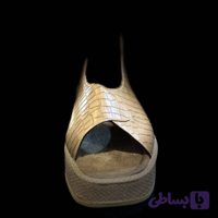 صندل بغل کش مدل پگاه - کرم