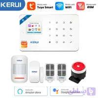 دزدگیر هوشمند تویا مدل کروی KERUI W1821 | بیسیم و سیم کارتی | گارانتی 6 ماهه