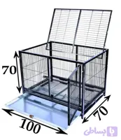قفس تاشو سگ و گربه مدل 100P