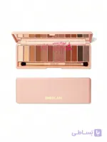 شیگلم پالت سایه 12رنگ برگاندی sheglam burgundy eyeshadow palette