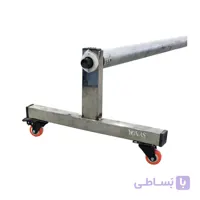 رول جمع کننده روکش استخر استیل با لوله گالوانیزه 6 متری یوناس