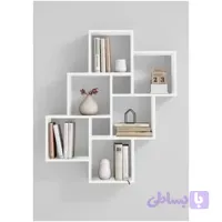 شلف دیواری کتابخونه وجای دکوری