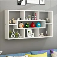 شلف دیواری کتابخانه وجای تزئینی ودکوری
