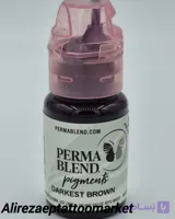 رنگ DARKEST BROWN