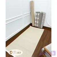 فرش کناره کرم بژ طرح زارا کد LP13b