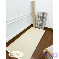 فرش کناره کرم بژ مدرن کد Lp01b