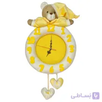 ساعت دیواری نی نی سیس طرح خرس نانان کد WNY