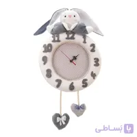 ساعت دیواری کودک نی نی سیس مدل خرگوش رابیت کد W-RAB-T