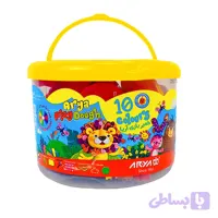 خمیر بازی آریا مدل سطلی کد 1068