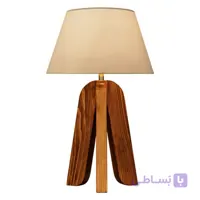 آباژور رومیزی سه پایه چوب N14