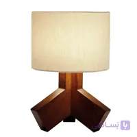 آباژور رومیزی چوبی مسینا N1.s