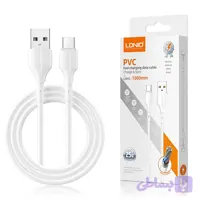 کابل شارژر الدینیو FAST CHARGING DATA CABLE TYPE-C LS-841 اورجینال