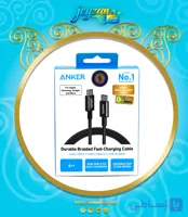 کابل دو سر تایپ سی انکر Anker A8753 Flow طول 1.8M توان 60W با پشتیبانی از فست شارژ PD