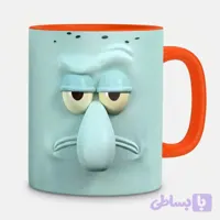 ماگ مدل اختاپوس دسته رنگی کد 9148