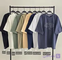 تیشرت سایز بزرگ طرح دار کد 3283