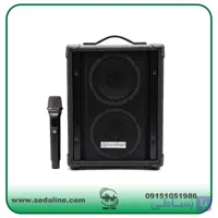 اکو شارژری 6*2 اینچ باندیران با میکروفن بیسیم Bandiran 2660