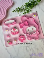 پوشه ملودی سایز a4با طرح سه بعدی و از بغل بازشو (کد 50RGW)