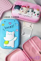 جامدادی تبلتی سایز بزرگ روی برجسته گربه
