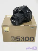 دوربین Nikon D5300 با لنز ۱۸-۵۵ (کارکرده، بسیار تمیز)