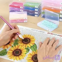 سینی نقاشی الماسی دردار