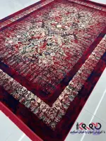 فرش دستباف گونه 1200 شانه طرح روژان لاکی