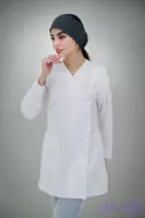 روپوش پزشکی زنانه مدل نورا