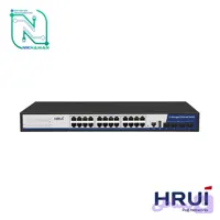 سوئیچ شبکه اترنت مدیریتی اچ آر یو آی (HRUI) مدل HR-SWTG3424S
