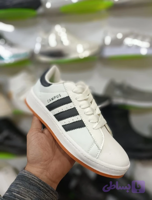 ویژه ی کتونی زنانه کامپوس (CAMPUS)رنگ سفید مشکی برند آدیداس (Adidas) کد 2119