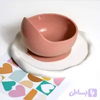 کاسه سیلیکونی هلویی