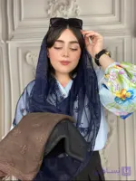 شال پاپیون نگینی دوردانتل