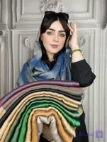 شال بامبو دورنگ