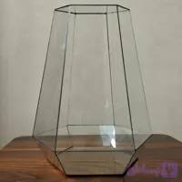 شیشه تراریوم _شیشه چندوجهی استوانه ایستاده(فروشگاه گیلاریوم)