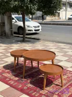 میز جلو مبلی گرد