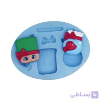 قالب سیلیکونی سبزه و تنگ ماهی
