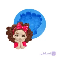 قالب سیلیکونی دختر مو فرفری