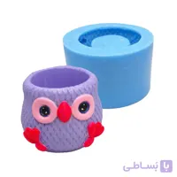 قالب سیلیکونی شات شمع جغد