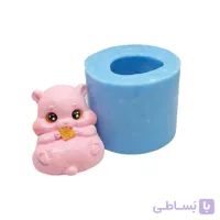 قالب سیلیکونی همستر نشسته