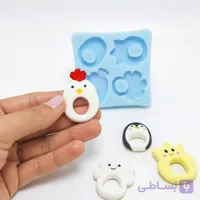 قالب سیلیکونی هولدر خمیری عینک ۱