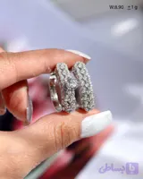 حلقه پشت حلقه نگینا