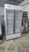 یخچال دو درب ویترینی ۱۲۰ فروشگاهی