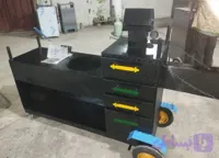 بلال تنوری ۴ کشو و ذرت مکزیکی با میزکار بدون بنماری و بخارپز