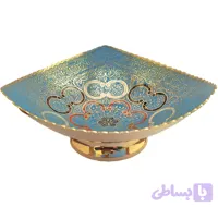 میوه خوری برنجی میناکاری