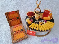 نبات نی دار چوبی ۱۰ عددی زعفرانی مهگل
