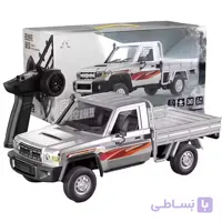 ماشین کنترلی آفرود تویوتا لندکروز LC79 مدل SJY SG-1406 نقره ای تک دیفرانسیل 2WD