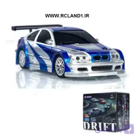 ماشین کنترلی دریفت میکرو مینی سایز مقیاس 1/43 طرح بی ام و BMW E46 نسخه استاندارد